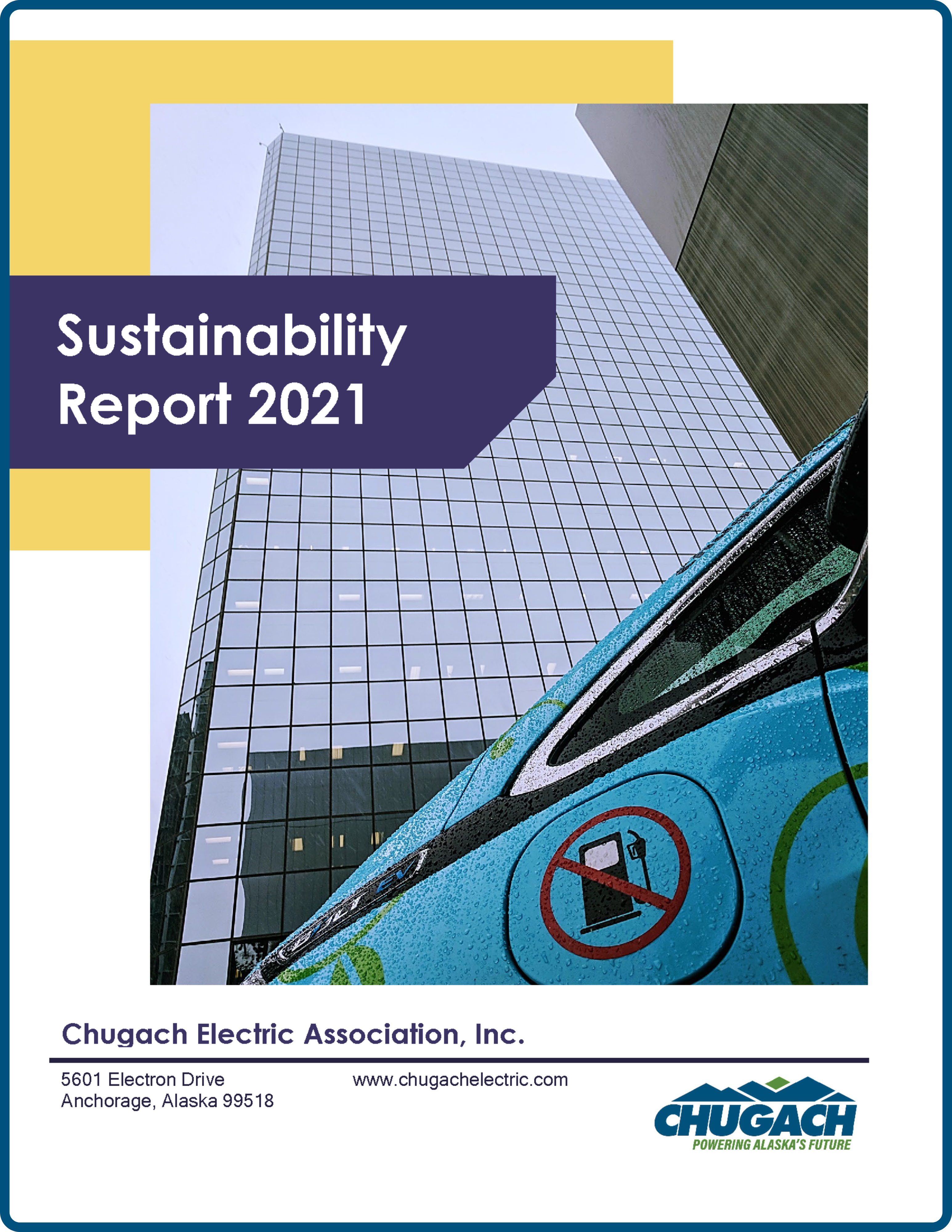 Click to view 2021 Chugach Electric Sustainability Report