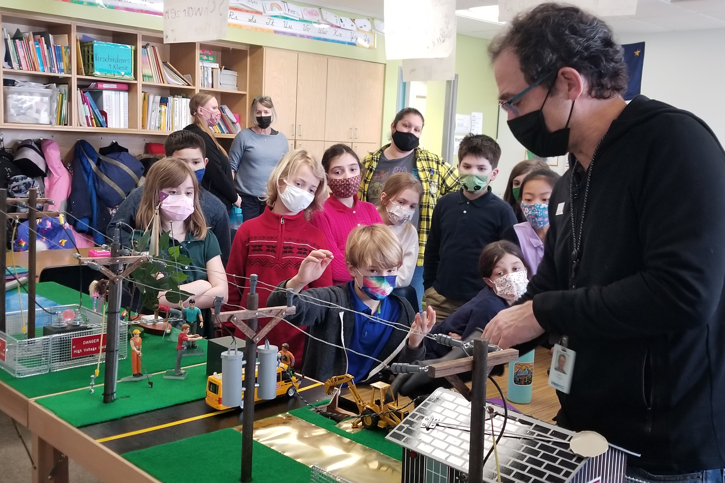 Safety City presentation to elementary school class