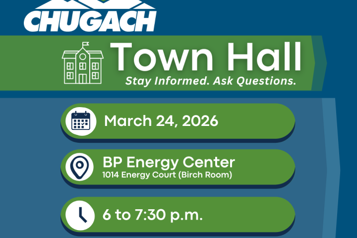 Chugach Electric Town Hall on March 24 
