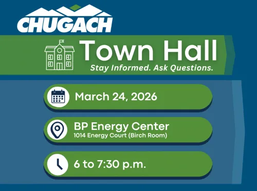 Chugach Electric Town Hall on March 24 